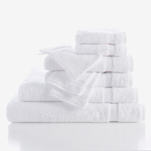 Blancheporte Jednobarevné froté 540g/m2 confort luxe bílá 2x ručníky 50x100cm