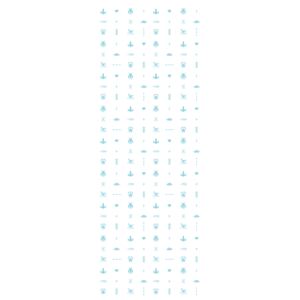 Samolepicí přelepovací pruh Pixel wars Barva: pixel wars modrá - bílá