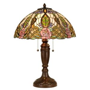 Lumilamp Stolní lampa Tiffany - Ø 47*61 cm 2x E27 / Max 60W