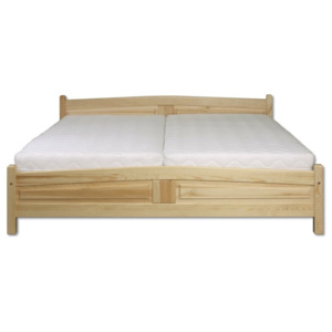 Dřevěná postel 120x200 cm s možností výběru moření typ KL104 KN095