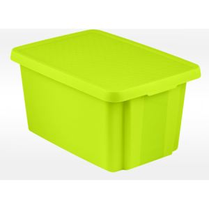 ROJAPLAST Úložný box Essentials 45 l - zelený - skladem