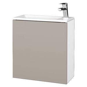 Dřevojas Koupelnová skříň VARIANTE SZD 50 Varianta: N01 Bílá lesk / N07 Stone / Levé