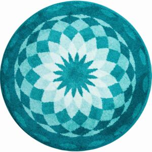 GRUND Mandala předložka ZAHRADA KLIDU tyrkysová Rozměr: ø 60 cm