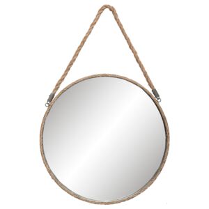 Clayre & Eef Kulaté zrcadlo - Ø 47*3 cm