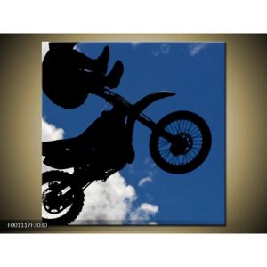 Obraz akrobata na motorce (F001117F3030)