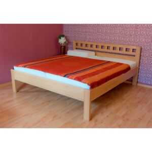 Postel RHODOS Buk 160x200 - dřevěná postel z masivu o šíři 4 cm