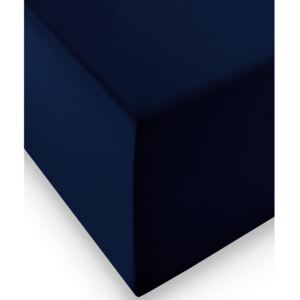 ELASTICKÉ PROSTĚRADLO, tmavě modrá, 200/200 cm Fleuresse - Prostěradla