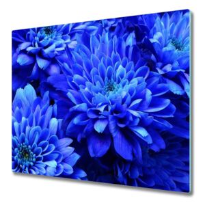 E-shop24, 60x52 cm, 5D64208626 Skleněná deska Gerbera modrá