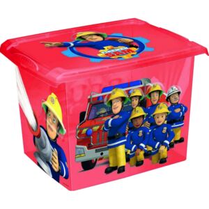 Keeeper Box na hračky Fireman Sam 20,5 l - červená