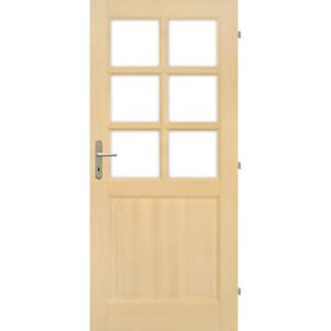 Mand CZ s.r.o. Dřevěné dveře VLASTA 6S1K (výběr) Orientace Dveří: Levé, Rozměr dle ČSN: 60 / 197