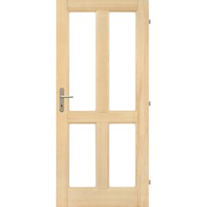 Mand CZ s.r.o. Dřevěné dveře JITKA 4S (výběr) Orientace Dveří: Levé, Rozměr dle ČSN: 60 / 197