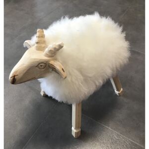 Židle ovce bílá