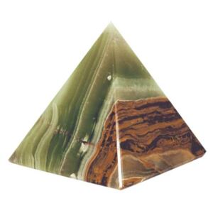 Aragonit - pyramida - tromlovaný kámen Velká