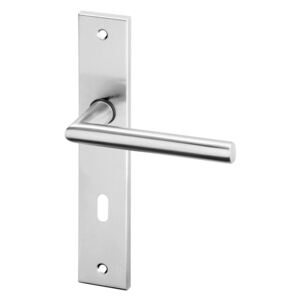 AC-T servis ACT dveřní klika DORA HR ECO štít (nerez) Provedení: BB (pro pokojový klíč), Rozteč: 72 mm