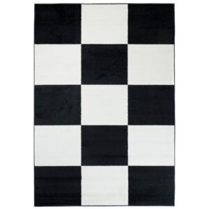 Kusový koberec Duke černý 200x290, Velikosti 200x290cm
