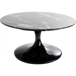 KARE DESIGN Konferenční stolek Solo Marble - černý, 90cm