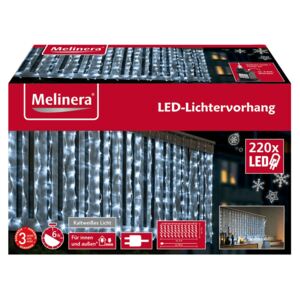 MELINERA® Světelný LED závěs (studená bílá)
