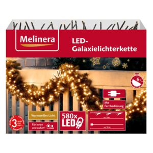 MELINERA® Světelný LED řetěz Galaxie (teplá bílá)