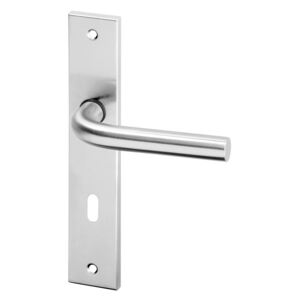 AC-T servis ACT dveřní klika LIDA HR ECO štít (nerez) Provedení: BB (pro pokojový klíč), Rozteč: 72 mm