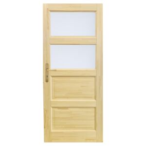 Mand CZ s.r.o. Dřevěné dveře ZDENA 2S2K (rustic) Orientace Dveří: Levé, Rozměr dle ČSN: 60 / 197