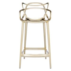 Kartell Masters stool Metal zlatá