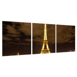 Obraz Eiffelovy věže (90x30 cm)