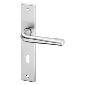 AC-T servis ACT dveřní klika SIRA HR ECO štít (nerez) Provedení: BB (pro pokojový klíč), Rozteč: 90 mm