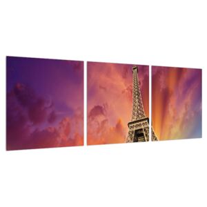 Obraz Eiffelovy věže (90x30 cm)