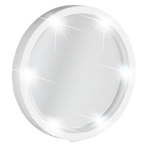 Nástěnné zvětšovací zrcadlo s LED světlem Wenko Travel