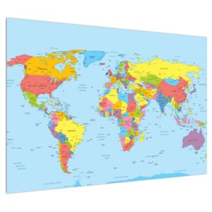 Obraz mapy světa (K012201K10070)