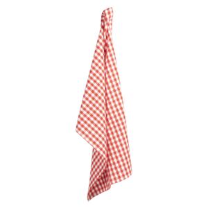 Červeno-bílá kostkovaná bavlněná utěrka Apple Yard - 50*70 cm