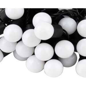 SVĚTELNÝ ŘETĚZ - KULIČKY, 15m, 100 LED, W