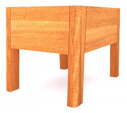 Dřevěný noční stolek GIULIA 1Z 50x40x45 cm - Provedení masiv Buk nebo za příplatek Dub