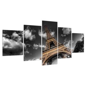 Obraz Eiffelovy věže (150x80 cm)