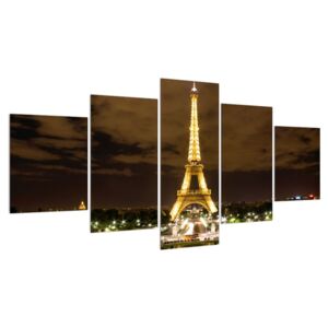 Obraz Eiffelovy věže (150x80 cm)