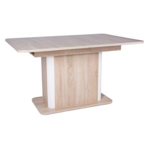 Rozkládací jídelní stůl dub DT089 140x90 cm