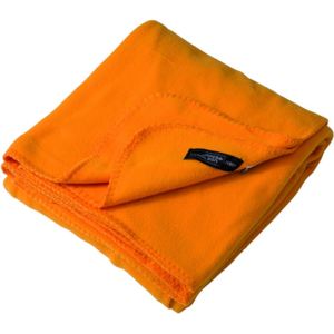 Jednobarevná deka 130x180 cm JN900 - Oranžová | 130 x 180 cm