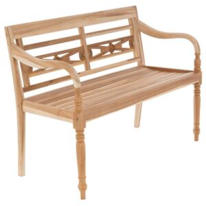 DIVERO Zahradní dřevěná lavička - 119 cm - Divero D70836