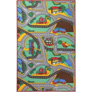 Dětský kusový koberec Playtime | vícebarevný Typ: 95x200 cm