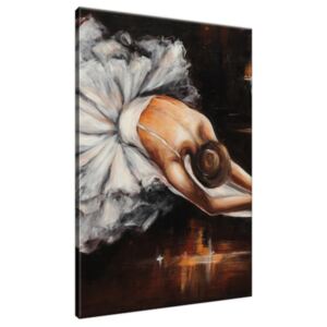 Ručně malovaný obraz Rozcvička baletky 70x100cm RM2737A_1AB