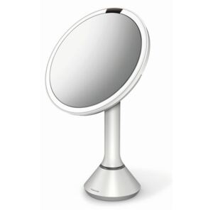 Simplehuman stolní kosmetické zrcadlo s LED osvětleníma dotykovým ovládáním Sensor Mirror | bílá