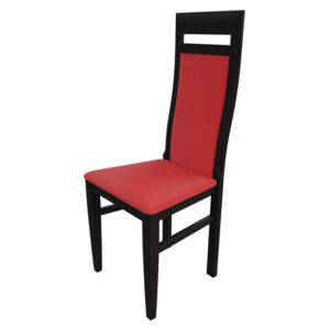 Židle JK70, Barva dřeva: wenge, Potah: ekokůže Soft 010