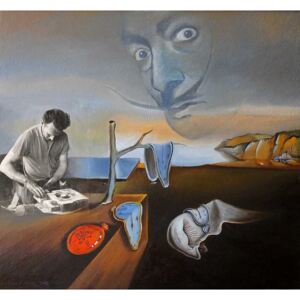 Ručně malovaný obraz Daniel Geremus - Persistence času
