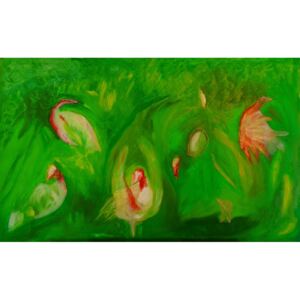 Ručně malovaný obraz Kristýna Pilecká - Krůty