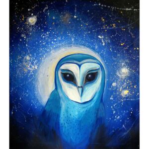Ručně malovaný obraz Pavla Kantorová - Owl