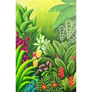 Ručně malovaný obraz Zuzana Zachar - Tropical Dream