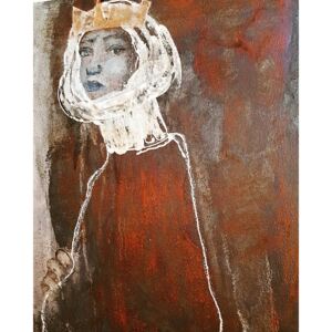 Ručně malovaný obraz karolina christo - Eliska