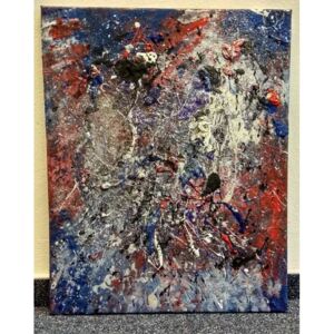 Ručně malovaný obraz Ivana Stanková - Abstrakce10