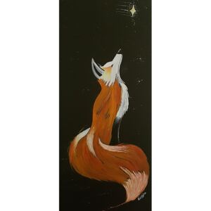 Ručně malovaný obraz Kristýna Pilařová - Lost Fox