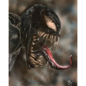 Ručně malovaný obraz Michal Jakubec - Venom